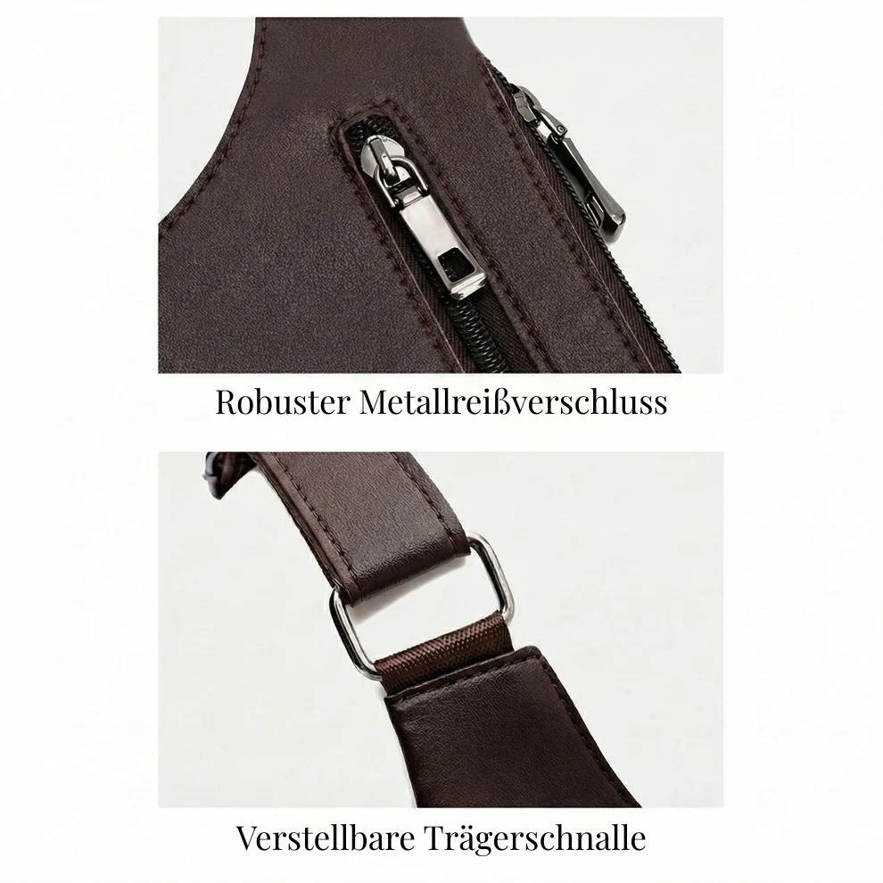 Schulterholstertasche aus Leder