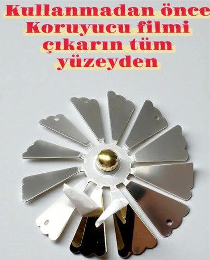 Isı ile Dönen Mumluk – Dekoratif Masa Üstü Mumluk